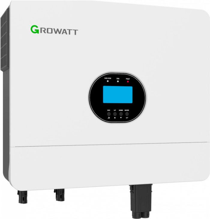 Гібридний сонячний інвертор (hybrid) Growatt Spf 6000 ES Plus (XMKS-Spf6000ES)