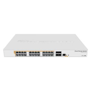 Комутатор керований рівня 3 Mikrotik CRS328-24P-4SRM