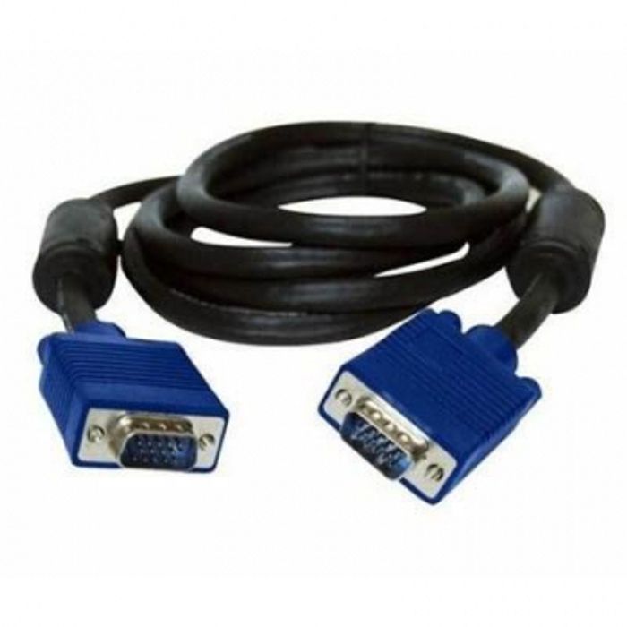 Кабель монитора 15м VGA Atcom (9152) HD15M/HD15M с 2-мя ферритами