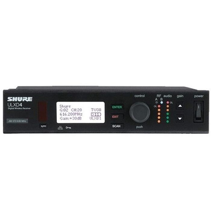 Приймач радіосистеми Shure ULXD4E
